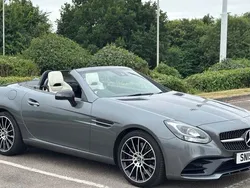 Grey Used 2019 Mercedes SLC180 AMG line Cabriolet | £20,850 (Good price)