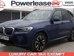 Blue Used 2022 BMW iX3 M Sport SUV | £26,989 (Good price)