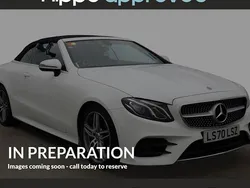 White Used 2020 Mercedes E220 AMG line Cabriolet | £25,920 (Fair price)