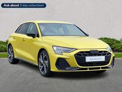 Yellow Used 2025 Audi A3 Black Edition Hatchback | £29,570 (A bit pricey)