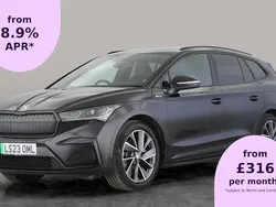 Black Used 2022 Skoda Enyaq iV SportLine SUV | £22,127 (Fair price)