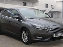 Grey Used 2018 Ford Focus Zetec Hatchback | £7,499 (Good price)