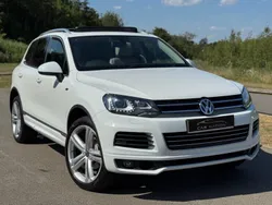 White Used 2014 VW Touareg R-line SUV | £16,999 (Fair price)