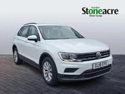 White Used 2018 VW Tiguan S SUV | £11,995 (Good price)