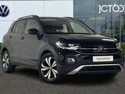 Black Used 2022 VW T-Cross Black Edition SUV | £15,671 (Fair price)