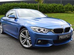 Estoril blue metallic Used 2014 BMW 420 M Sport Cabriolet | £10,500 (Fair price)