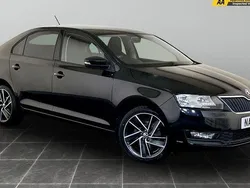 Black Used 2018 Skoda Rapid Sport Hatchback | £9,795 (Fair price)