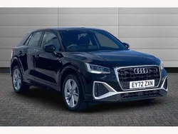 Black Used 2022 Audi Q2 S-Line SUV | £23,750 (Fair price)