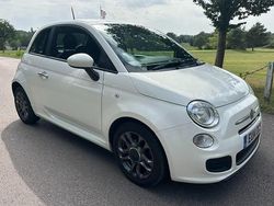 Blue Used 2013 Fiat 500 Lounge Hatchback | £4,250 (Fair price)