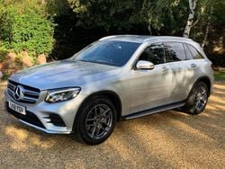 Silver Used 2018 Mercedes GLC220 AMG line Estate | £21,500 (Good price)