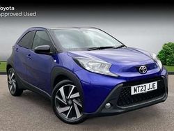 Juniper blue bitone Used 2023 Toyota Aygo X SUV | £13,358