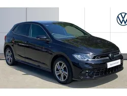 Black Used 2022 VW Polo R-line Hatchback | £16,667 (Fair price)