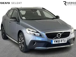 Blue Used 2018 Volvo V40 CC Pro Estate | £15,990 (Expensive)