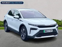 Moon white metallic Used 2025 Skoda Elroq SUV | £31,842