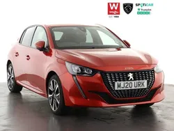 Red Used 2020 Peugeot 208 Allure Premium Hatchback | £14,699 (Fair price)
