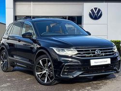 Black Used 2021 VW Tiguan R-line SUV | £22,546 (Fair price)