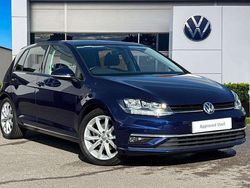 Blue Used 2018 VW Golf VII GT Hatchback | £13,989 (Fair price)
