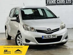 Silver Used 2012 Toyota Yaris Multidrive S Hatchback | £4,500