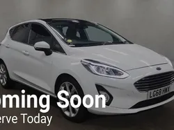 White Used 2018 Ford Fiesta Titanium X Hatchback | £9,990 (Fair price)
