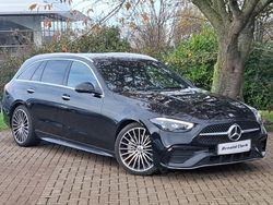Black Used 2025 Mercedes C300 AMG Line Premium Plus Hatchback | £42,298 (Fair price)