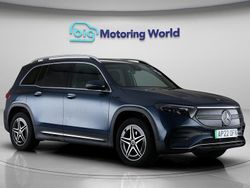 Blue Used 2022 Mercedes EQB350 AMG line SUV | £26,200 (Fair price)