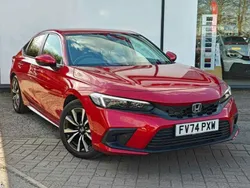 Red Used 2024 Honda Civic Elegance Hatchback | £28,990 (Super price)