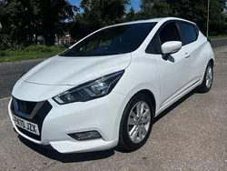 White Used 2020 Nissan Micra Acenta Hatchback | £8,295 (Fair price)