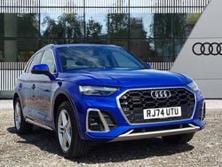 Blue Used 2024 Audi Q5 S-Line SUV | £36,890 (Fair price)