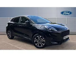 Black Used 2023 Ford Puma ST-Line SUV | £16,196 (Fair price)