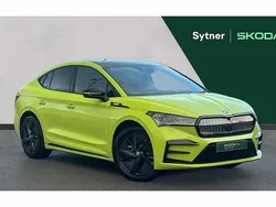 Green Used 2024 Skoda Enyaq iV vRS SUV | £41,000