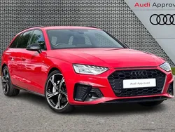 Red Used 2022 Audi A4 Black Edition Estate | £26,995 (Fair price)