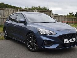 Blue Used 2020 Ford Focus ST-Line Hatchback | £13,250 (Fair price)