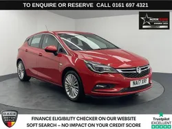 Red Used 2017 Vauxhall Astra Elite Hatchback | £8,440 (Fair price)