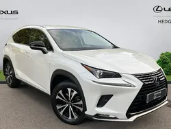 White Used 2021 Lexus NX300h Sport Line SUV | £27,168 (Fair price)