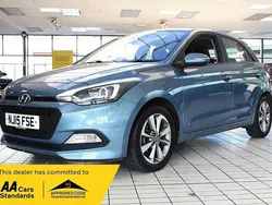 Blue Used 2015 Hyundai i20 SE Hatchback | £7,840 (Fair price)