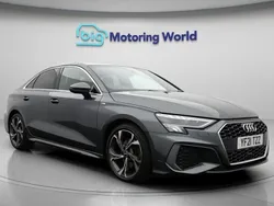 Grey Used 2021 Audi A3 S-Line Sedan | £20,900 (Fair price)