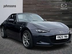 Black Used 2025 Mazda MX5 Exclusive-Line Cabriolet | £26,464 (A bit pricey)