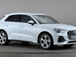 White Used 2022 Audi Q3 S-Line SUV | £25,998 (Fair price)