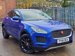 Blue Used 2018 Jaguar E-Pace S SUV | £14,295 (Fair price)