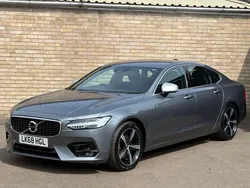 Grey Used 2018 Volvo S90 R-Design Sedan | £14,200 (Fair price)