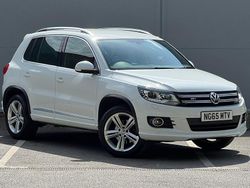 White Used 2015 VW Tiguan R-line SUV | £12,495 (A bit pricey)