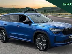 Blue Used 2024 Skoda Kodiaq SportLine SUV | £36,714 (Expensive)