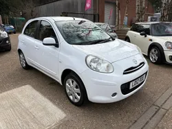 White Used 2012 Nissan Micra Acenta Hatchback | £2,195 (Fair price)