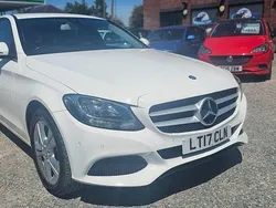 White Used 2017 Mercedes C200 Executive Sedan | £10,395 (Super price)