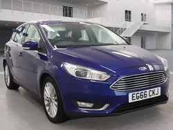 Blue Used 2017 Ford Focus Titanium X Hatchback | £6,995 (Good price)