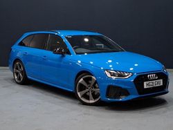Blue Used 2021 Audi A4 Black Edition Estate | £23,998 (A bit pricey)