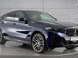 Blue Used 2025 BMW X6 M Sport SUV | £64,950 (Expensive)
