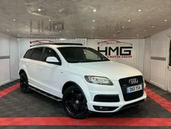 White Used 2011 Audi Q7 S-Line SUV | £9,995 (A bit pricey)