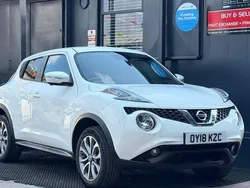 White Used 2018 Nissan Juke Tekna SUV | £8,589 (Fair price)