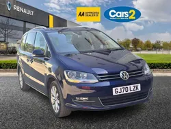 Blue Used 2020 VW Sharan SEL MPV | £18,399 (Fair price)
